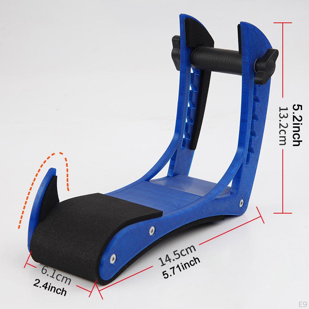 Electric Guitar Holder with Leg Support Bracket for Acoustic Instruments