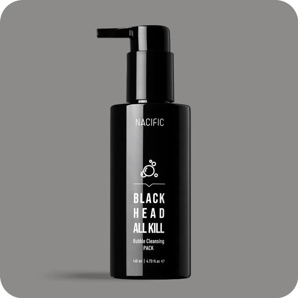 NACIFIC Blackhead All-Kill Bubble Cleansing Pack 140ml x1