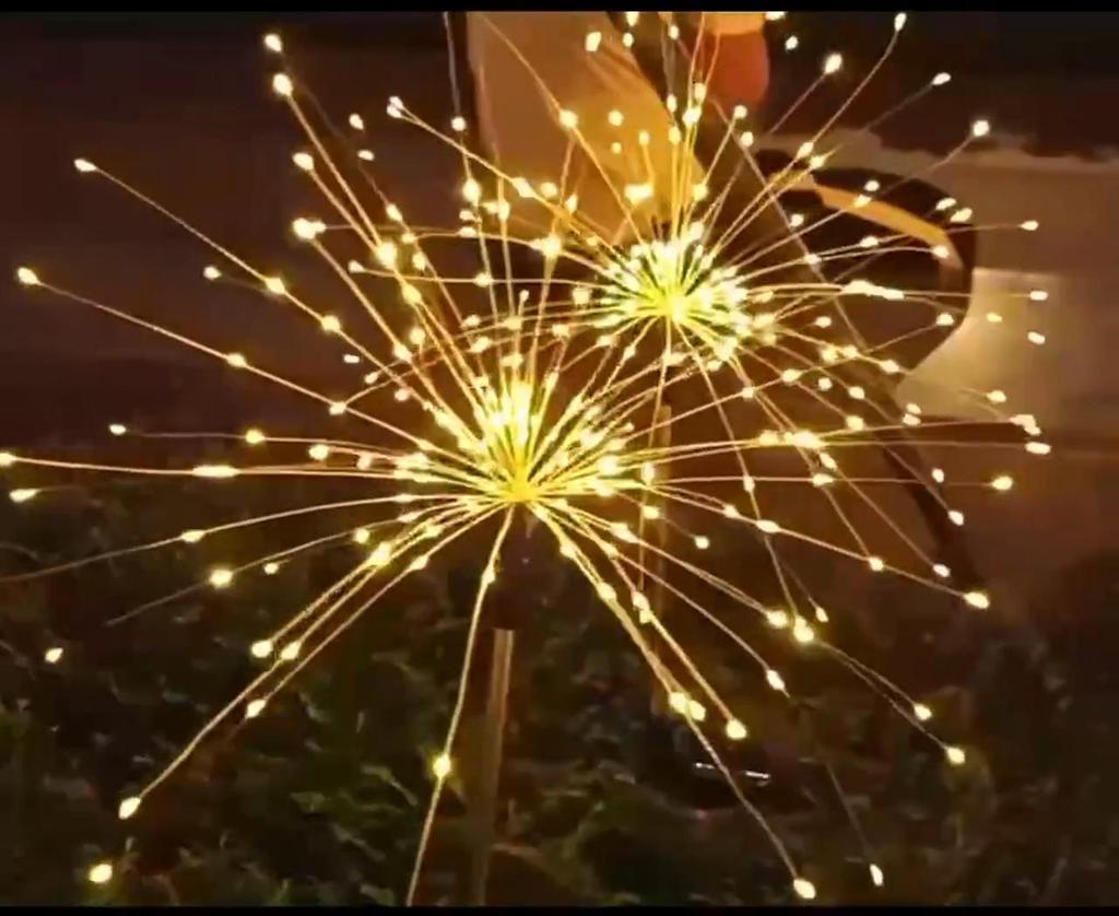 LED Solar Feuerwerk Lichter Außen Wasserdicht Solar Garten Lichterkette Für Rasen Gehweg Terrasse Hof Party Weihnachtsdekoration