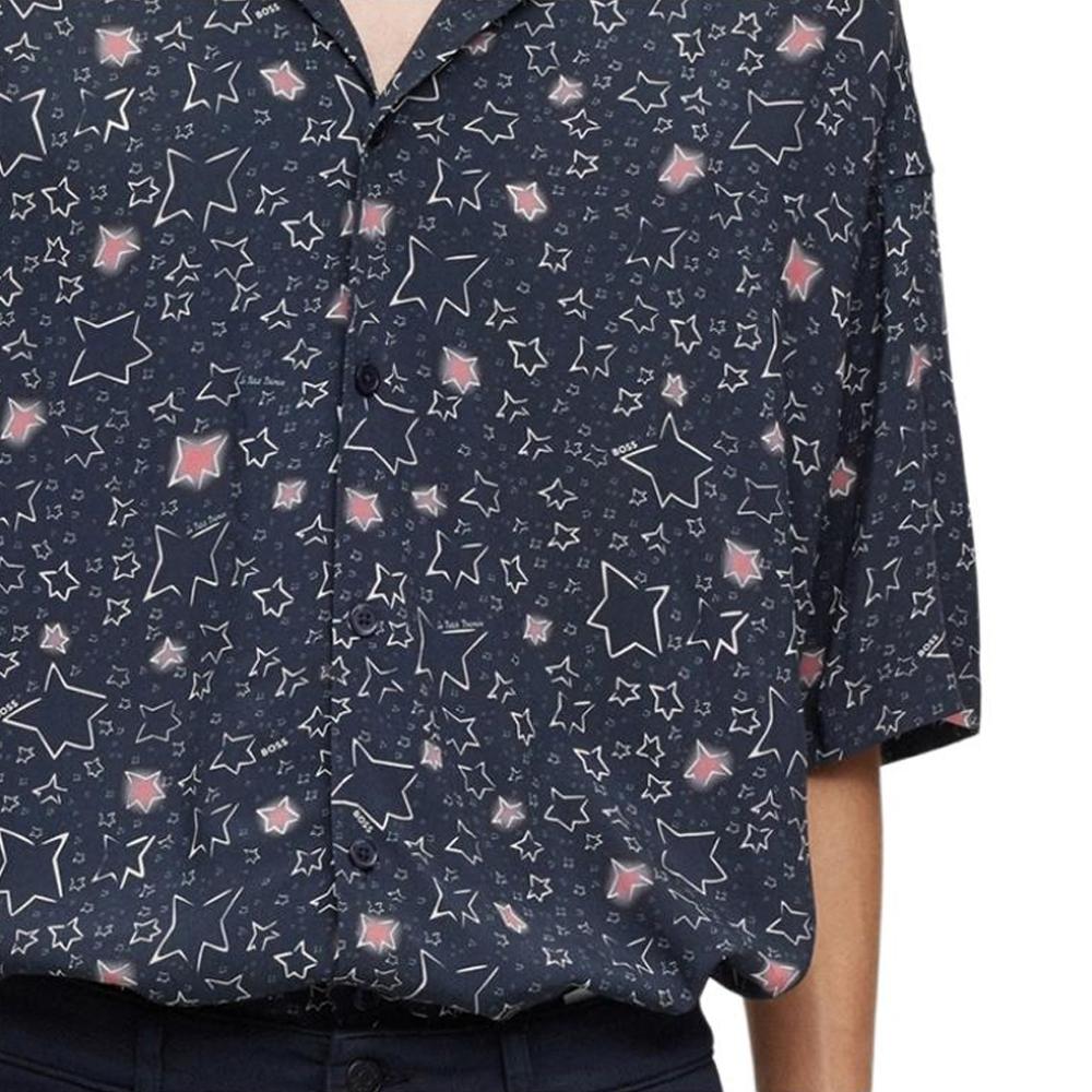 Hugo Boss Shirt Unisex Dark Blue 50508443-404