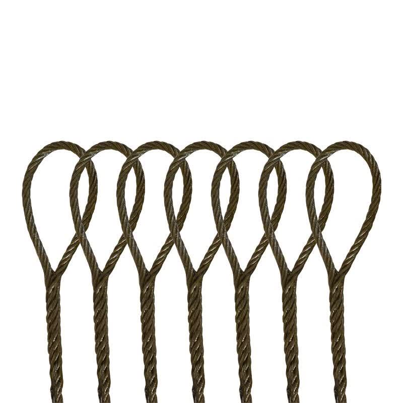Wanzun Spliced Wire Rope Double Buckle Lifting Slings