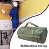 Convenient  Multi-functional Canvas Tool Bag Practical Classic Texture Hardware Screwdriver Wrench Electrician Toolkit