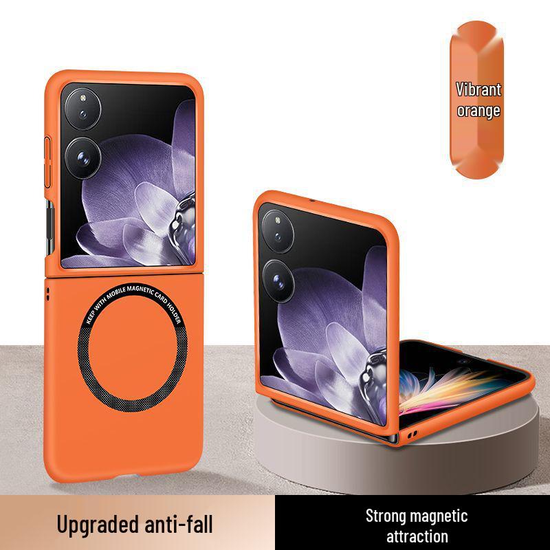 

Магнитный чехол для складного телефона Xiaomi MIXFlip - Полное покрытие, Прочное защитное покрытие с ощущением кожи. Xiaomi MIXFlip