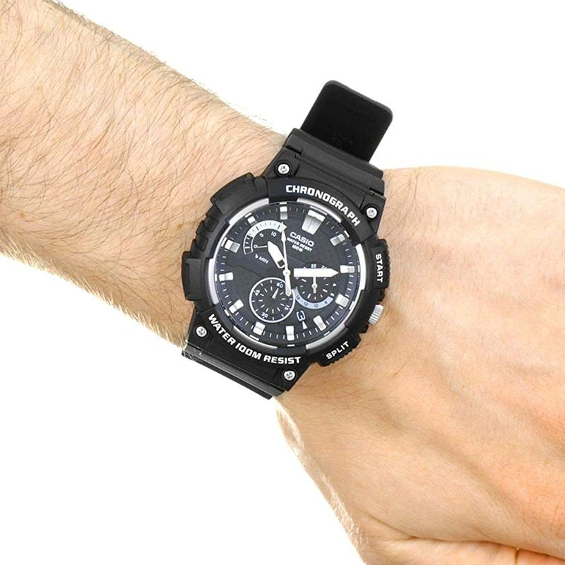 Casio YOUTH Series Three Needles Three Eyes Unicorn Waterproof Movement Quartz Movement Resin Strap Japanese and Korean Watch Men's Watch MCW-200H-1A