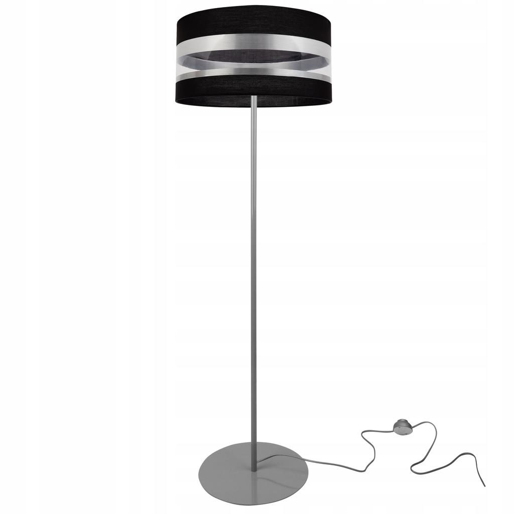 Floor Lamp, Chrome Lampshade, Elegant, Various Colors