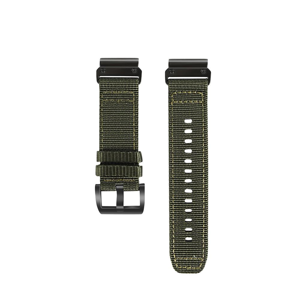 20mm 22mm 26mm Nylon Quick Release Watch Band for Garmin Fenix 5 5S Plus 6 6S 7 7X 8 Pro Tactix 8 Breathable Replacement Strap
