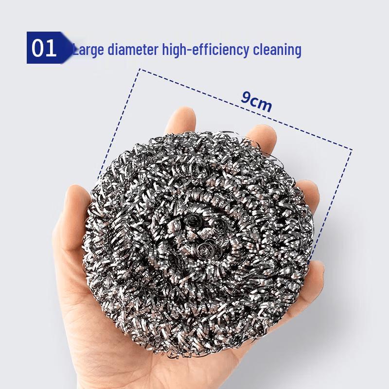 ONYLM Large Steel Scouring Balls