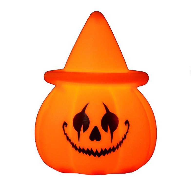 Halloween pumpkin lantern atmosphere props ornaments electronic candles pumpkin lantern luminous toys party decorations