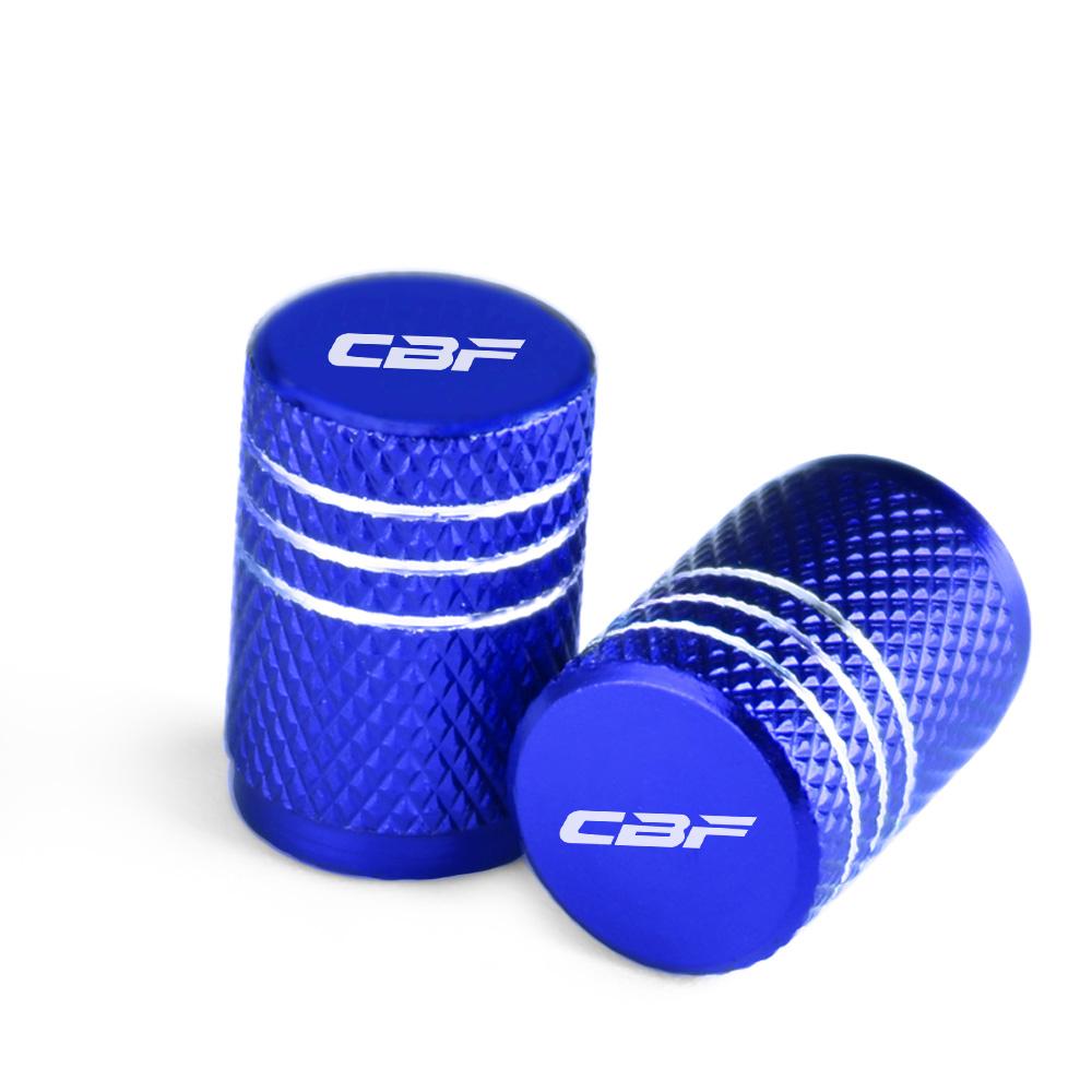 For Honda CBF 125 150 250 500 600 S 1000 CBF500 CBF600 CBF1000 Metal Wheel Tire Valve Stem Caps Dustproof Motorcycle Accessories