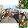 Vivid Lion Plush Soft Cuddly Huge Stuffed Animal Delightful Jungle Doll For Kids