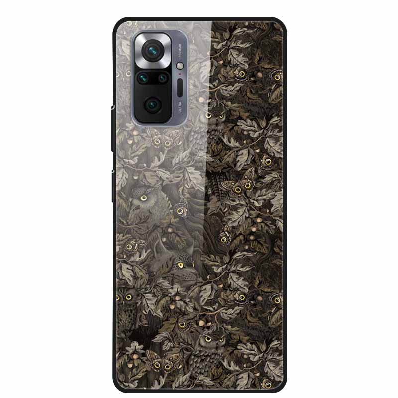 Tempered Glass Colorful Cover For Xiaomi Redmi Note 10 Pro Case Hard Shockproof Funda for Redmi Note10 / Note 10Pro Cases Shell