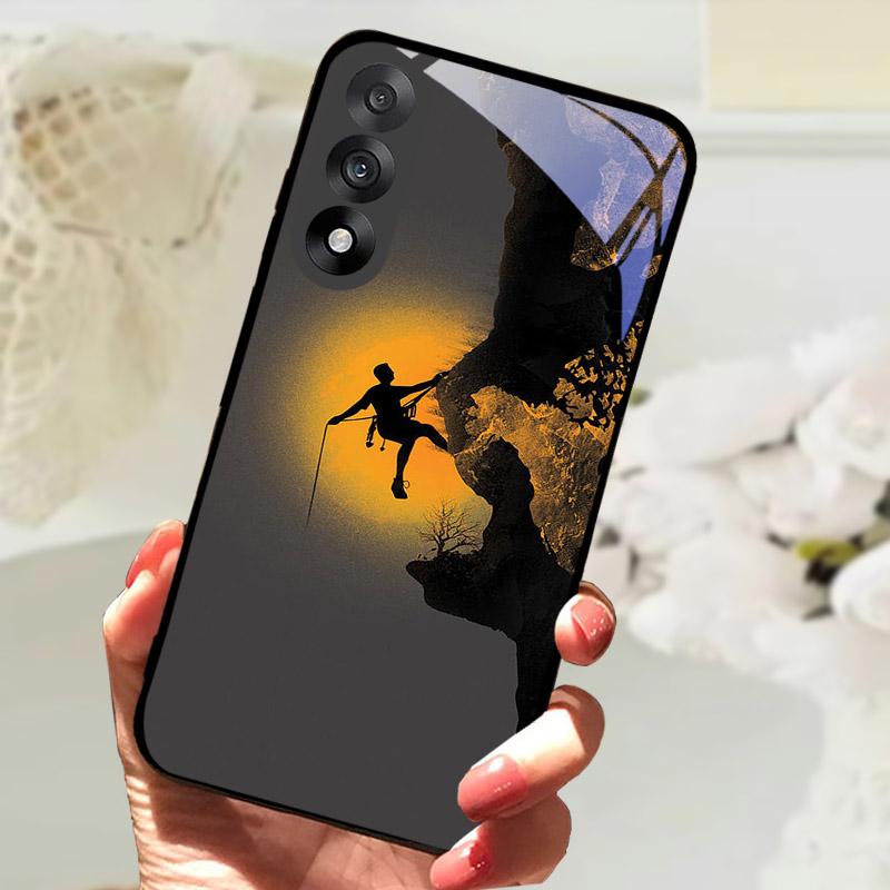 För OnePlus Nord 5 5G Stötsäker Mobilskal Härdat Glas Baksida För OnePlus Nord5 Capa Bumper Fundas Skyddande Skal