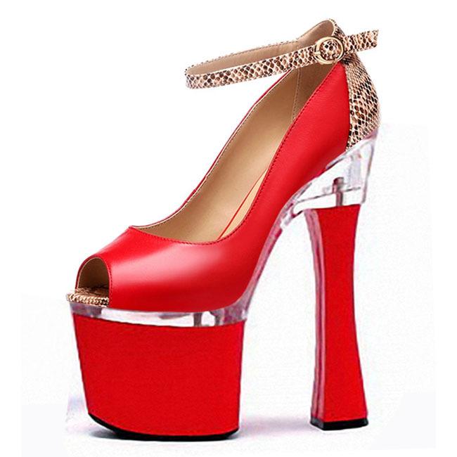 One piece of 2025 new model, wind high heel, table shoes 16CM ultra-fine heel women's shoes