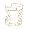 Cosmetic Storage Rack 2 Tier Makeup Organizer Shelf Bathroom Vanity Tray Jewelry Stand for Perfumes