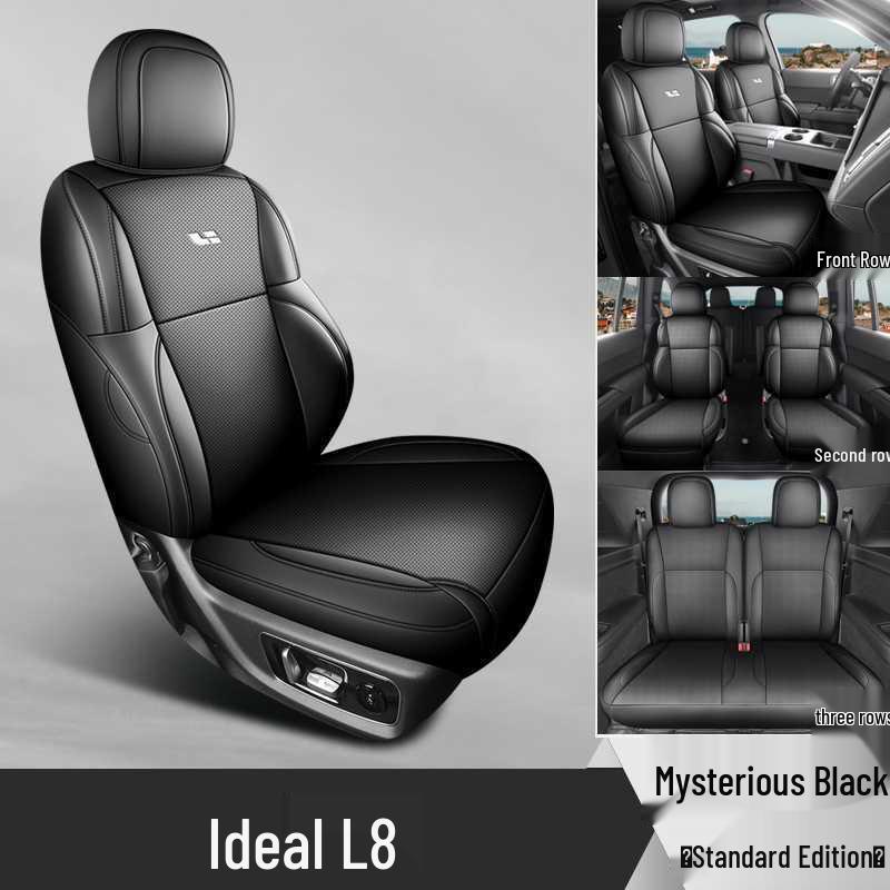 Perforated Leather Seat Cushions: All-Season, Full Coverage for Li L8/Pro/L Models Note Model Year