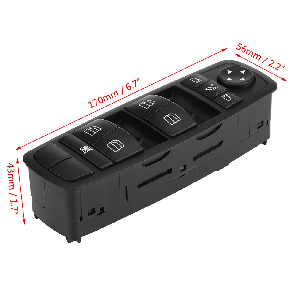 A2518300290 Power Window Control Switch Power Window Master Control Switch for ML350 Master 2006-2011 A2518300290