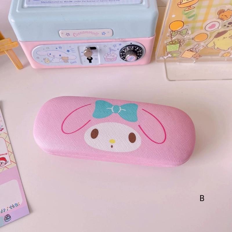 

Sanrio Hello Kitty Kuromi Органайзер для очков Милый мультяшный Противоударный Портативный Чехол для очков