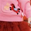 Minibala x MISHAN Kinder Neujahrs-Strickjacke Pullover