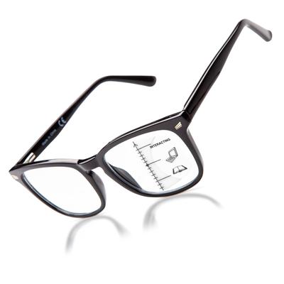 Gafas Bifocales de Lectura Progresivas Elegantes y de Lujo para Corte de Luz Azul Bifocales TR [JO], Multifocales, Hombre, Gafas, 90, Material 2.00