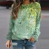 Autumn Flower Bird 3D Printed Long Sleeve Women's Street Wear