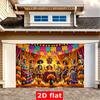 2D Flat Items for the Celebration of All Souls' Day, Made of Polyester, Party Banner, Suitable for Various Festival Occasions