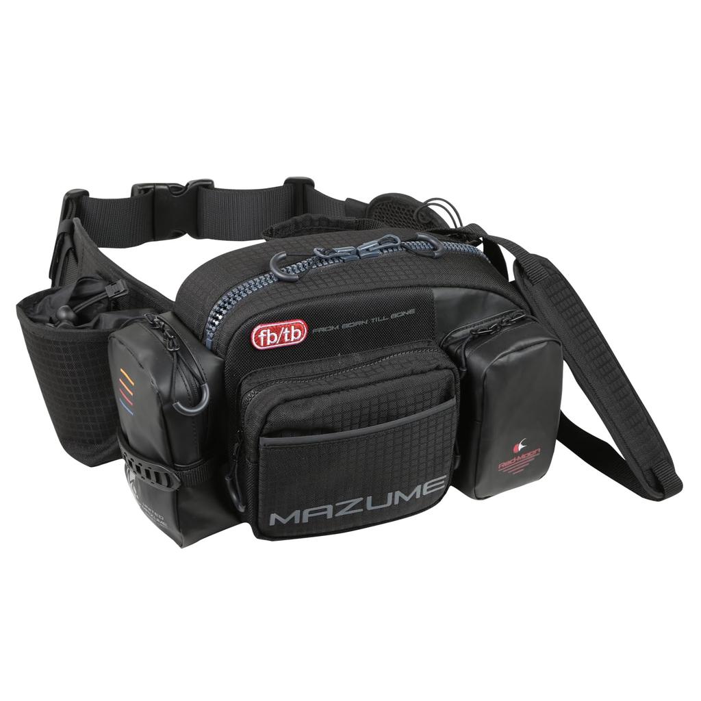 Waist Bag Red Moon Waist Bag V Black Free [Mazume] MZBK-768-01