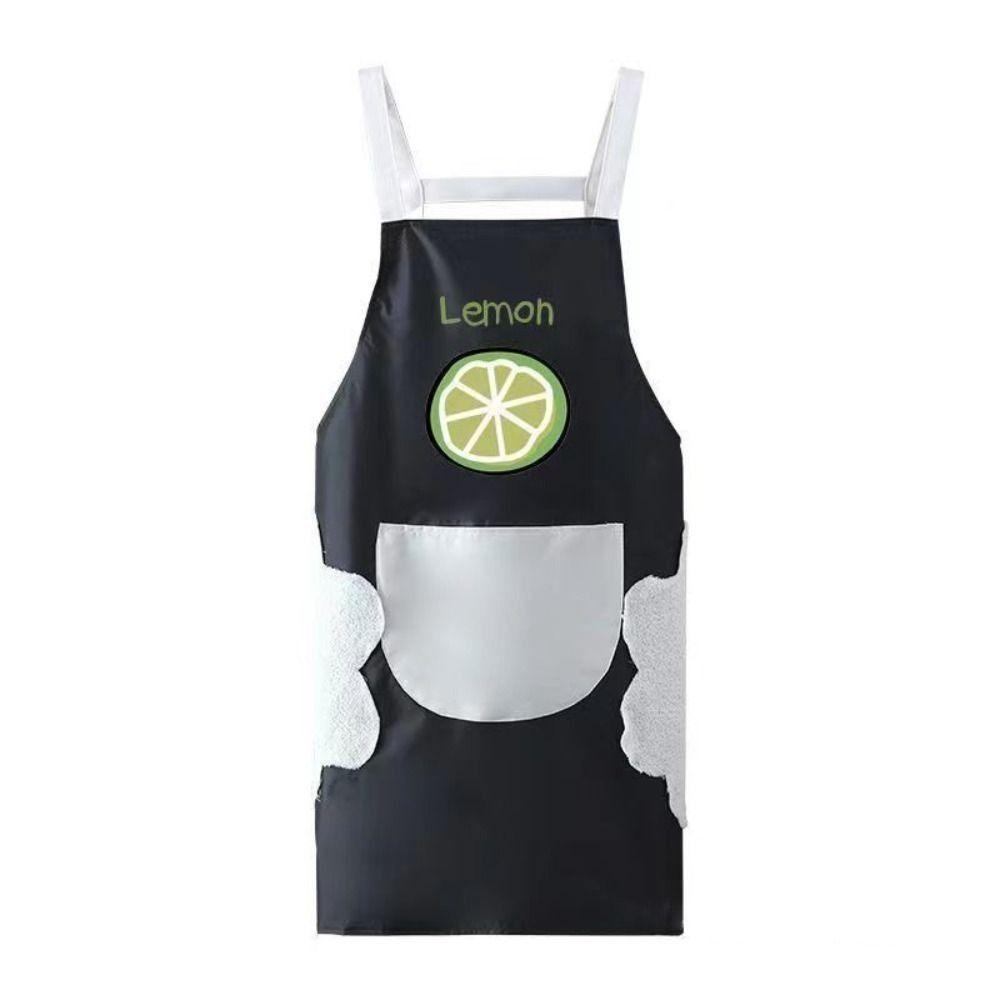 Household Kitchen Apron Abrasion Resistant Restaurant Uniform Antifouling Barista Apron  Restaurant