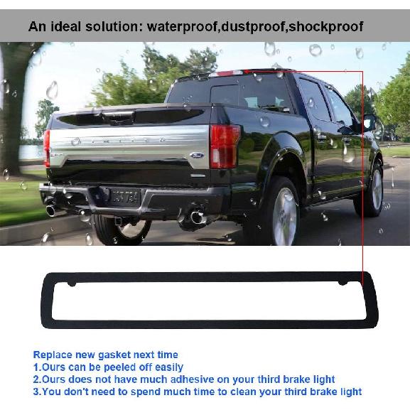 3Rd Third Brake Light Gasket Seal Compatible With 2015-2025 Chevy Colorado GMC Canyon