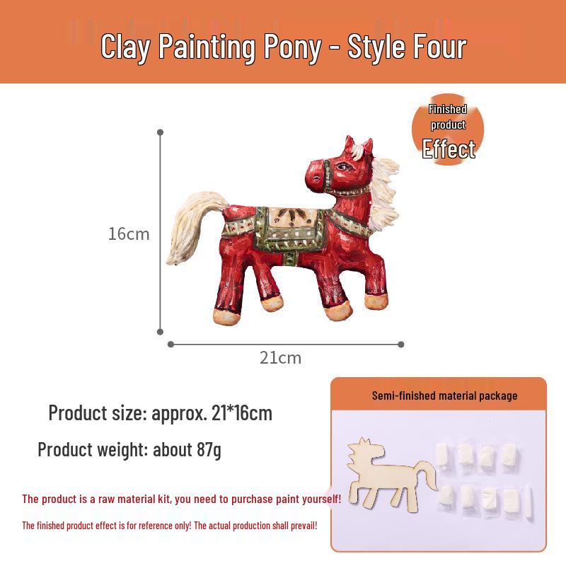 Kids DIY Art Painting Kit: Handmade Educational Craft Set for Kindergarten