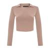 I Saw It First Womens/Ladies Collared Long-Sleeved Top