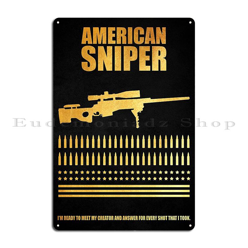 Awp Cs Go Weapon Sniper Master Degree In Sniperology Metal Plaque Wall Cave Garage Club Decoration Wall Decor Tin Sign Poster