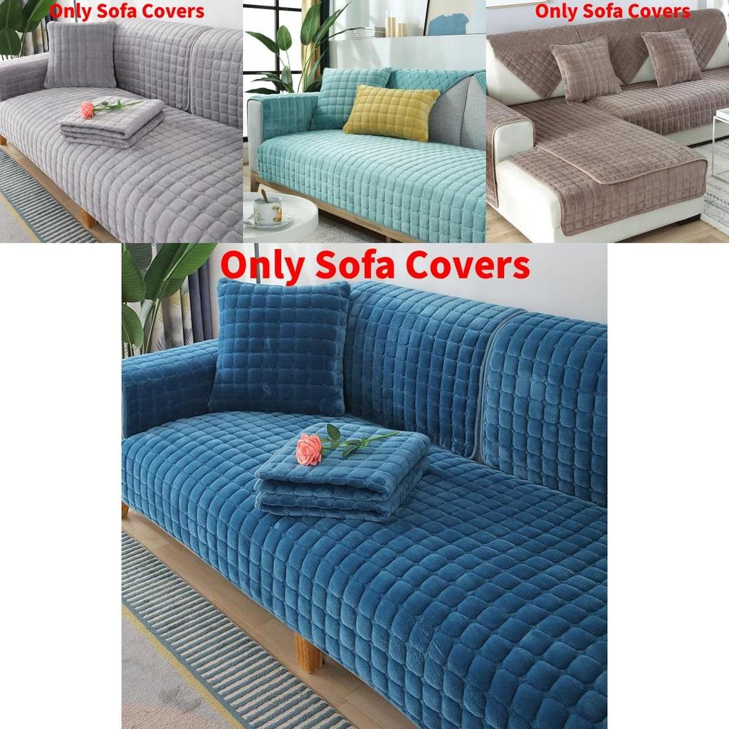 Cuscino Minimalista per Divano in Peluche con Tessuto Antiscivolo per Tutte le Stagioni Decorazione Soggiorno