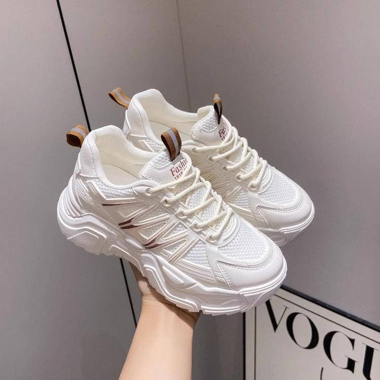 Internet celebrity dad shoes women 2025 mesh casual shoes spring fashion lightweight platform student trend sports shoes women
