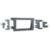 Fits Honda Ridgeline 2005-2008 Double DIN Harness Radio Dash Kit - Gray