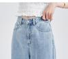 Korean High-Waist Loose Straight-Leg Jeans for Women - Summer/Autumn 2022