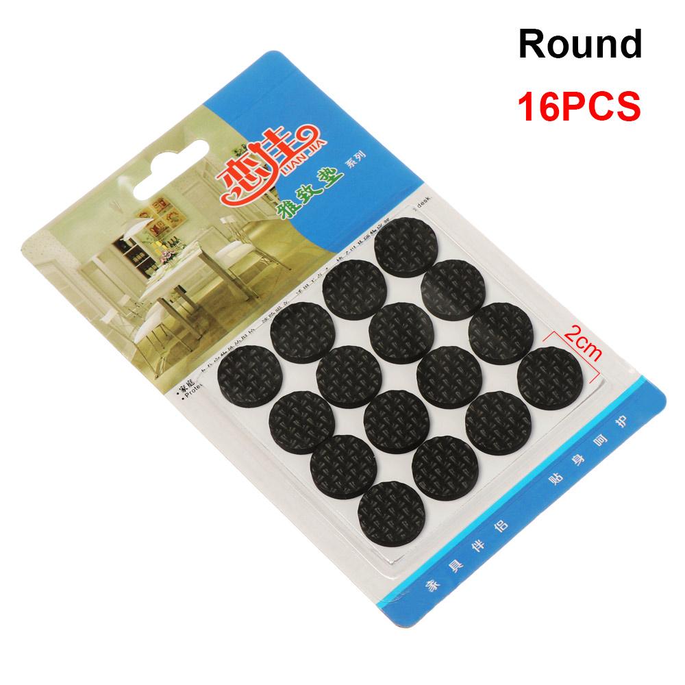 Geometric Shape EVA Furniture Leg Pads Thickening Anti Noisy Anti-slip Mat Self-adhesive Bumper Chair Fittings Floor Protector