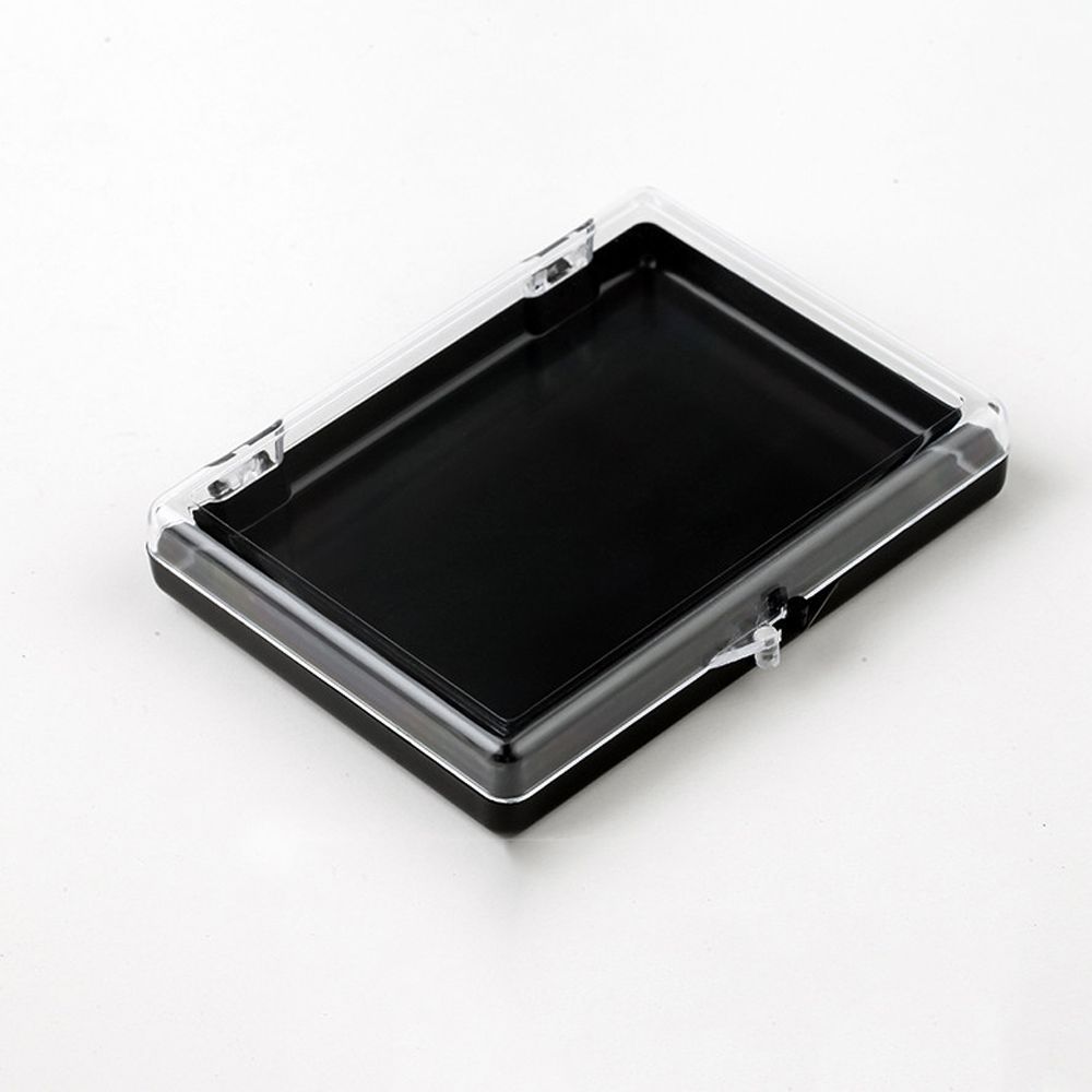 Collection Board Showing Shelf Nail Storage Box False Nail Organizer Nail Tips Display Container Transparent Square Flip Box