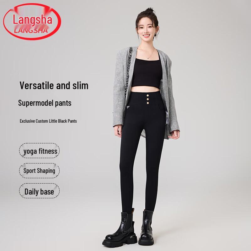 

Langsha Women s High-Waist Slimming Skinny Pencil Pants XL
