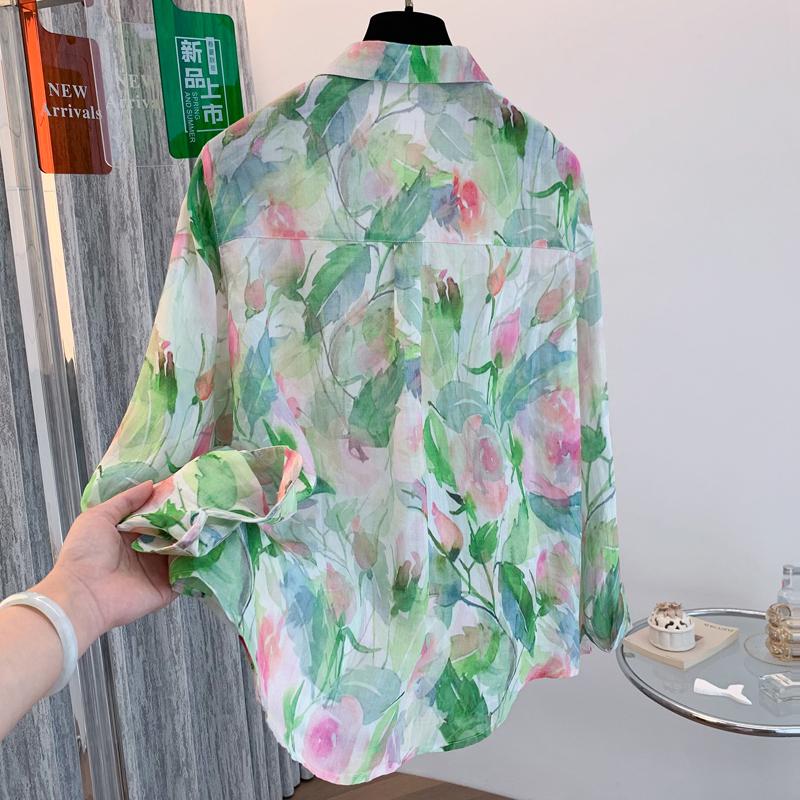 DIMANAF 2025 Women Blouse Basic Vintage Fashion Casual T-Shirt Loose Tops Tees