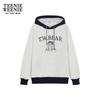 Teenie Weenie Women's Bear Graphic Colorblock Hooded Sweatshirt