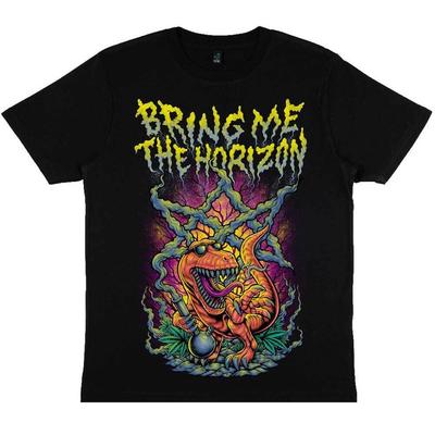 Camiseta unissex Bring Me The Horizon Tuxedo Dinosaur