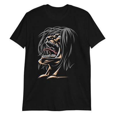 Erin Yeager Unisex T-Shirt, Attack On Titan Anime Manga Tokyo Japan Tv Comic