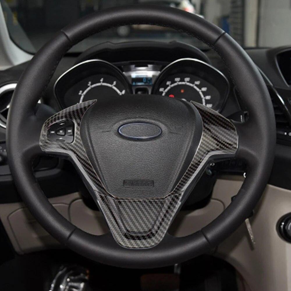 My good car Autocolante decorative pentru panou de volan pentru Ford Fiesta MK7 2009 - 2017 Ecosport 2012-2017