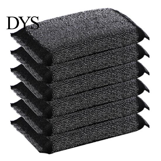 Grime Cleaning Cloth 6Pcs Stainless Steel Wire Dish Cookware Non-abrasive Sponge Wipes Dirt All-Purpose Scrub Pads Heavy-duty Kitchen Sponges Grease