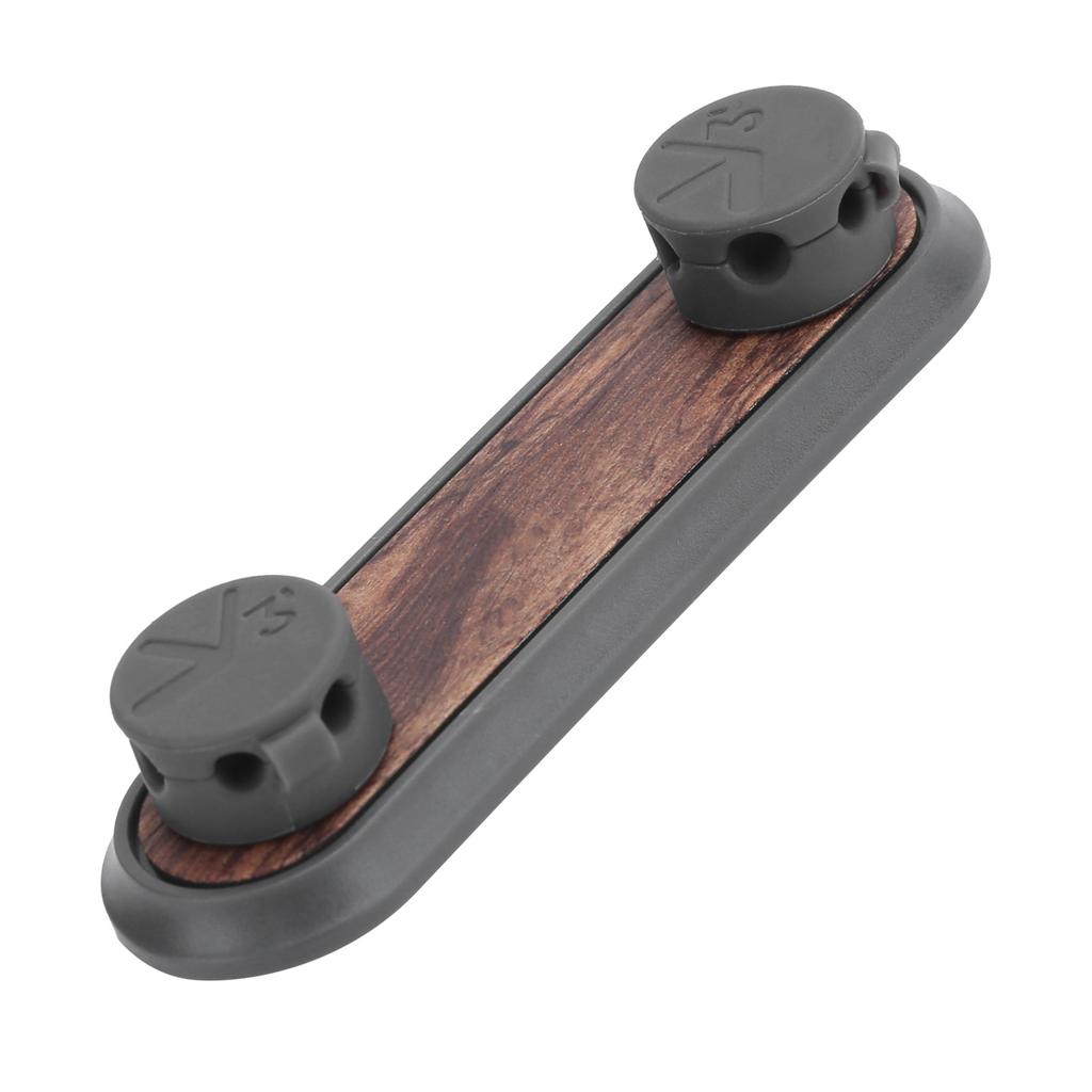 Magnetic Cable Clips Multipurpose Desktop Cord Management Organizer for Home Office Car UseWalnut