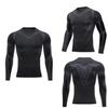 Men's Sci-Fi High Elasticity Quick-Dry Sports Set - Breathable, Tight Fit for Running & Basketball
