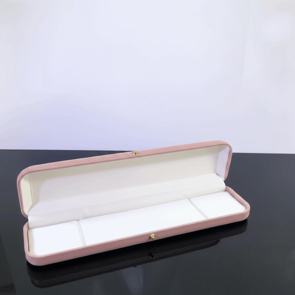 Fashion Velvet Storage Box Portable Multi-functional Holder Solid Color Rings Bearer Box Jewelry Storage