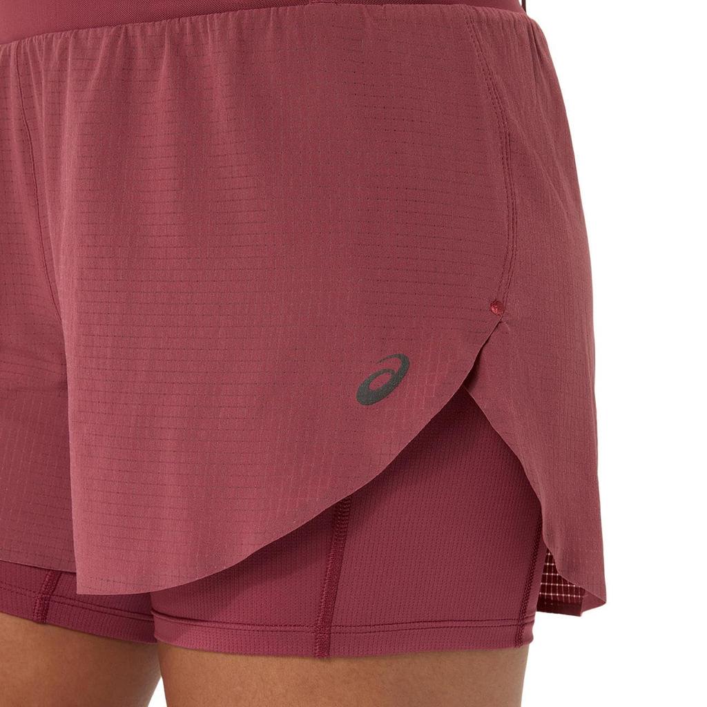 Running Wear FUJITRAIL ELITE SHORT 2012D485 600 M [ASICS] Women's (BRISKET RED)