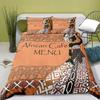 Bohemian Bedding Set for Girls Kids Adult African Black Girl Duvet Cover Set Ancient Ethnic BlanketComforter Cover&Pillowcases