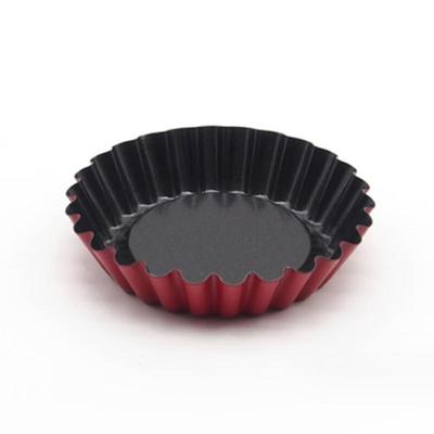 Wutuo Carbon Steel Fluted Tart Molds
